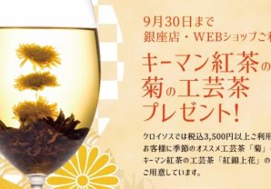 菊の工芸茶 無料プレゼントキャンペーン