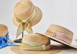 柴又の染色工場が発信するファクトリーブランド、marumasuから残布・ハギレのアップサイクルプロジェクト第3弾「ストールリボンの麦わら帽子」を限定販売。